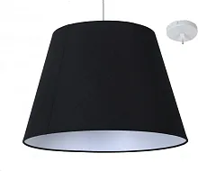 Светильник подвесной Naro E 1.P1 B Arti Lampadari чёрный 1 лампа, основание белое в стиле минимализм кантри 