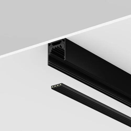 Токоведущая лента 5м Exility IP O-TR002-PW-5M Maytoni чёрный в стиле хай-тек современный для светильников серии Exility IP exility ip уличная фото 5