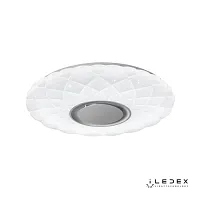 Светильник потолочный LED с пультом Sphere ZN-XU48XD-GSR-YK iLedex белый 1 лампа, основание белое в стиле современный хай-тек с пультом