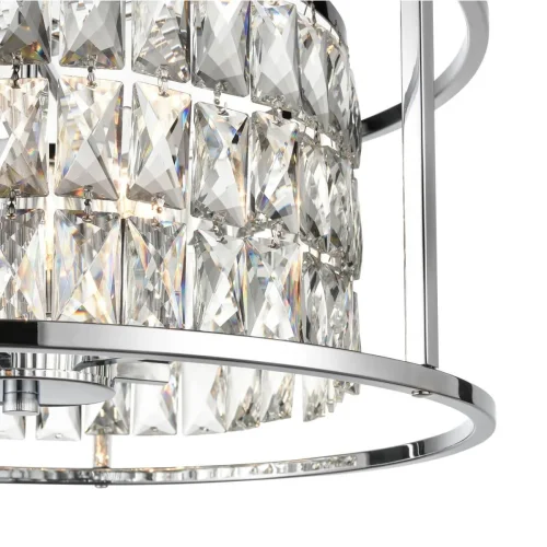 Люстра потолочная Дебра (Debra) VL3283P06 Vele Luce прозрачная на 6 ламп, основание хром в стиле классический фото 3 Люстра потолочная Дебра (Debra) VL3283P06 Vele Luce прозрачная на 6 ламп, основание хром в стиле классический фото 3