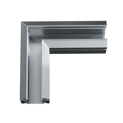 Угловой соединитель для ST003.129.04 (Standart 48) Skyline 48 ST003.199.04 ST-Luce серебряный в стиле хай-тек для светильников серии Skyline 48 магнитный Угловой соединитель для ST003.129.04 (Standart 48) Skyline 48 ST003.199.04 ST-Luce серебряный в стиле хай-тек для светильников серии Skyline 48 магнитный