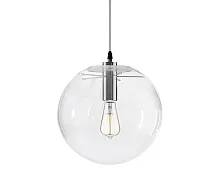Светильник подвесной Меркурий 07563-25,21 Kink Light прозрачный 1 лампа, основание хром в стиле современный шар