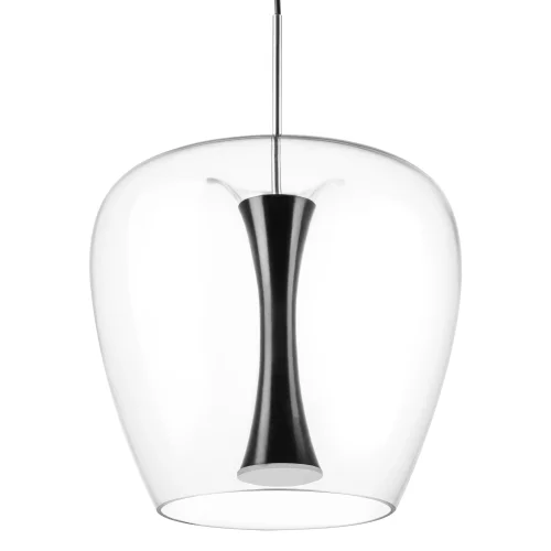Светильник подвесной LED Cupola 804207 Lightstar прозрачный 1 лампа, основание серебряное в стиле арт-деко  фото 5