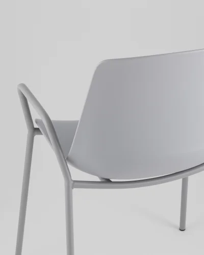 Стул Kaira, пластик серый УТ000039945 Stool Group, серый/пластик, ножки/пластик/серый, размеры - *815**** фото 6