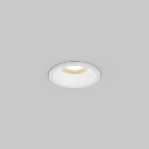 Светильник точечный LED Mini DL059-7W3K-W Maytoni белый 1 лампа, основание белое в стиле современный хай-тек круглый фото 3