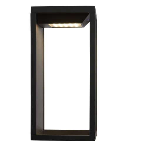 Настенный светильник LED Tenso 27891/02/30 Lucide уличный IP54 чёрный 1 лампа, плафон чёрный в стиле хай-тек LED фото 2
