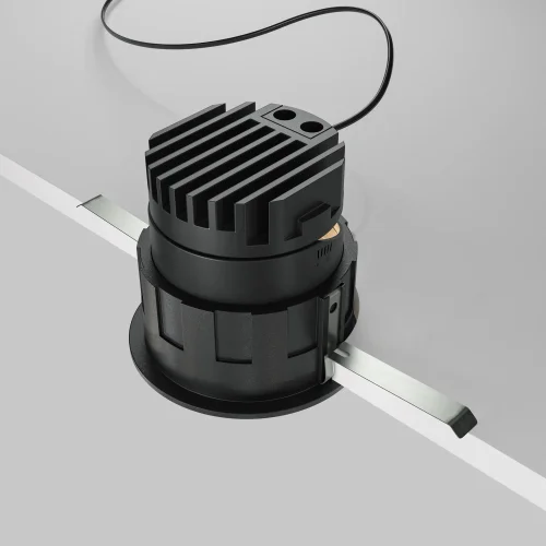 Светильник точечный LED Wise DL057-10W4K-B Maytoni чёрный на 1 лампу, основание чёрное в стиле хай-тек современный фото 10