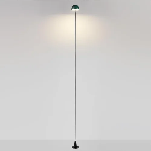 Ландшафтный светильник LED Verde 7122/4GLB Odeon Light уличный IP65 чёрный серый на 1 лампу, плафон зелёный в стиле хай-тек LED фото 5