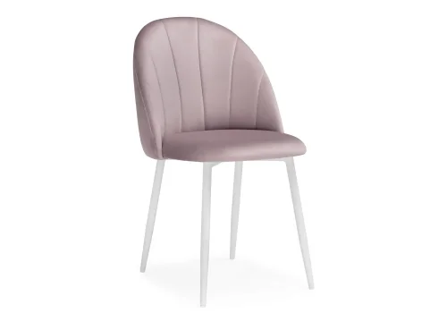 Обеденная группа Камау мрамор белый / белый / розовый 599444 Woodville на 1 , основание в стиле современный фото 6