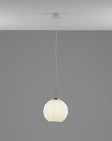 Светильник подвесной Ivory V11316-1P Moderli белый на 1 лампу, основание белое в стиле классический прованс 