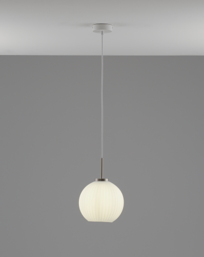 Светильник подвесной Ivory V11316-1P Moderli белый на 1 лампу, основание белое в стиле классический прованс Светильник подвесной Ivory V11316-1P Moderli белый на 1 лампу, основание белое в стиле классический прованс