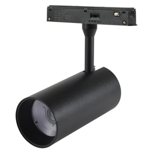 Светильник трековый магнитный CLT 0.33 003 12W BL 3CCT-SMART Crystal Lux чёрный для шинопроводов серии Спейс (Space) чёрный фото 3
