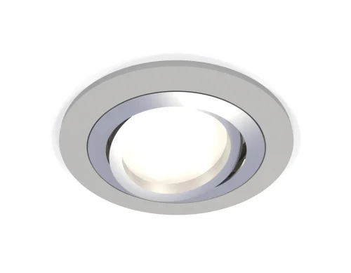 Светильник точечный Techno Spot XC XC7623082 Ambrella light серый 1 лампа, основание серое в стиле хай-тек современный круглый