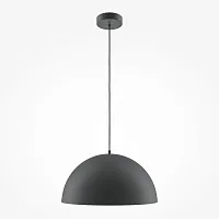 Светильник подвесной Basic colors MOD168PL-01B Maytoni чёрный на 1 лампу, основание чёрное в стиле современный 