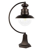 Парковый светильник Пимонт / Piemonte 100022/410 LOFT IT уличный IP55 чёрный на 1 лампу, плафон прозрачный в стиле классический E27 Парковый светильник Пимонт / Piemonte 100022/410 LOFT IT уличный IP55 чёрный на 1 лампу, плафон прозрачный в стиле классический E27