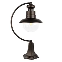 Парковый светильник Пимонт / Piemonte 100022/410 LOFT IT уличный IP55 чёрный на 1 лампу, плафон прозрачный в стиле классический E27 Парковый светильник Пимонт / Piemonte 100022/410 LOFT IT уличный IP55 чёрный на 1 лампу, плафон прозрачный в стиле классический E27