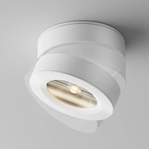 Светильник накладной LED Alivar C022CL-L12W Maytoni белый 1 лампа, основание белое в стиле современный круглый фото 6