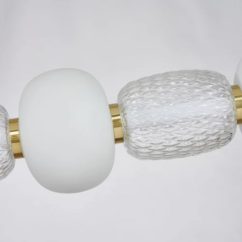 Светильник подвесной LED Bella 4057-3P Favourite белый 1 лампа, основание золотое в стиле современный  фото 4