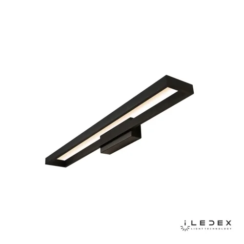 Бра LED Edge X050320 BK iLedex чёрный на 1 лампа, основание чёрное в стиле современный хай-тек 