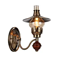 Бра Trattoria A5664AP-1AB Arte Lamp античный бронза 1 лампа, основание античное бронза в стиле кантри 
