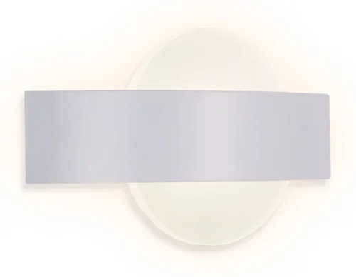 Бра LED Sota FW201 Ambrella light белый на 1 лампу, основание белое в стиле хай-тек современный 