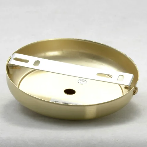 Бра Arlington GRLSP-8102 Lussole прозрачный на 1 лампа, основание матовое золото в стиле современный  фото 6