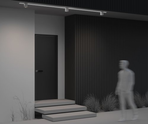 Трековый светильник LED уличный Alfa O-TR01-3-S-16WW3K Maytoni белый для шинопроводов серии Alfa белый фото 8