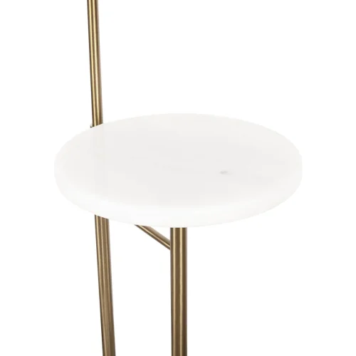 Торшер со столиком Sonni 10145 Gold LOFT IT со столиком белый 1 лампа, основание золотое в стиле современный
 фото 7