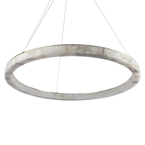 Светильник подвесной LED Mondrian 10408/1000 LOFT IT белый на 1 лампу, основание бронзовое в стиле современный кольца фото 5