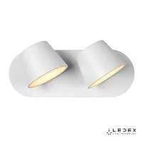 Бра LED Flexin W1118-2AS WH iLedex белый 1 лампа, основание белое в стиле современный хай-тек 