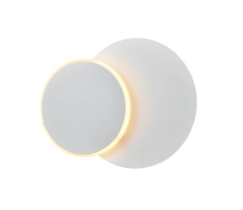 Бра LED Runo VL8011W02 Vele Luce белый на 1 лампа, основание белое в стиле хай-тек  фото 3