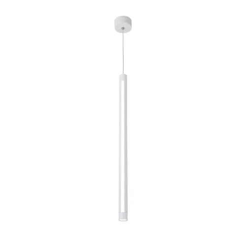 Светильник подвесной LED Lamba 3080-1P Favourite белый 1 лампа, основание белое в стиле хай-тек современный 
