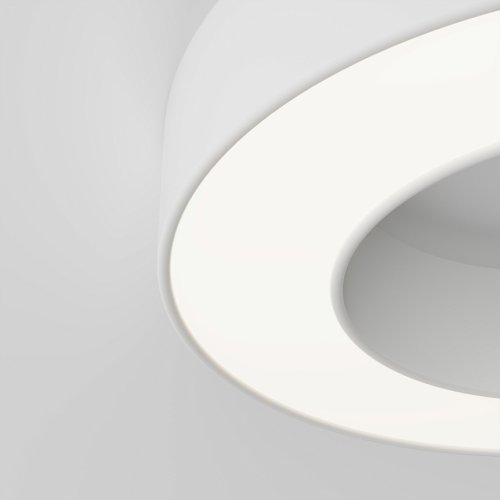 Светильник потолочный LED Lua C093CL-24W4K-W Maytoni белый на 1 лампу, основание белое в стиле современный хай-тек круглый фото 2