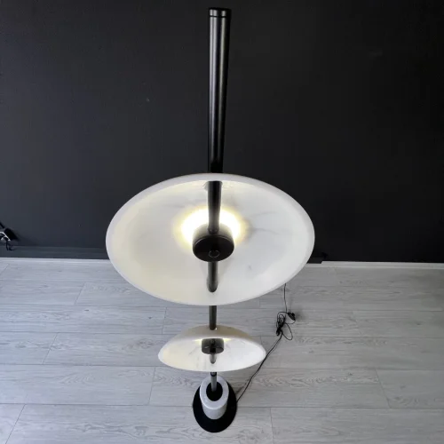 Торшер DELANO FL 151290-26 ImperiumLoft белый на 2 лампы, основание белое в стиле лофт современный фото 18