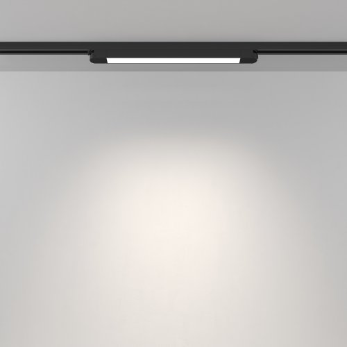 Трековый светильник LED Basis TR000-1-12W4K-B_1 Maytoni белый для шинопроводов серии Basis чёрный фото 4