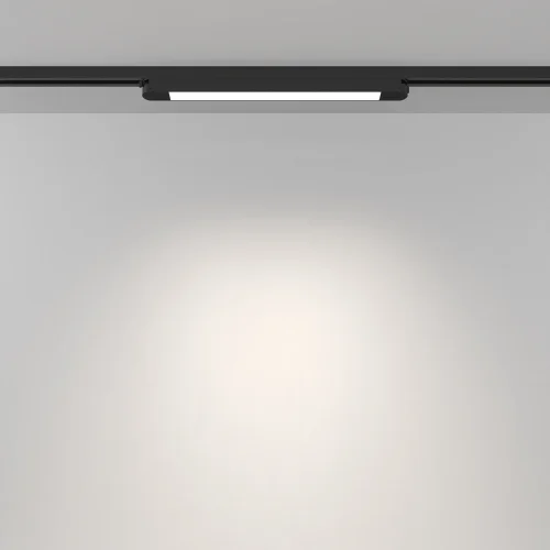 Трековый светильник LED Basis TR000-1-12W4K-B_1 Maytoni белый для шинопроводов серии Basis чёрный фото 4