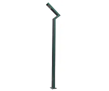 Парковый светильник LED с солнечной батареей Сания 09203-F,16(07) Kink Light уличный IP54 серый на 1 лампу, плафон серый в стиле современный LED