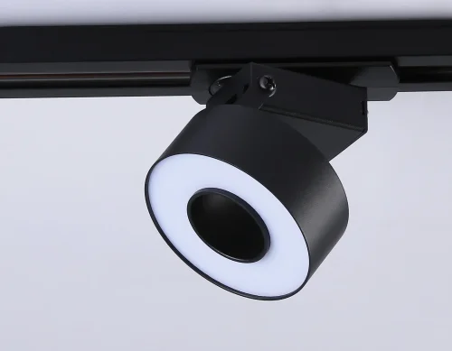 Трековый светильник однофазный LED Track System GL6863 Ambrella light чёрный для шинопроводов серии Track System фото 3