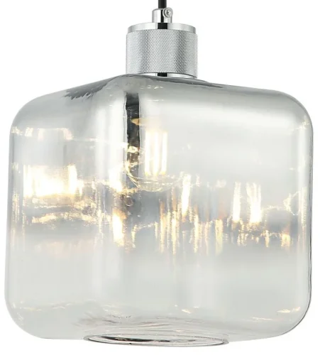 Светильник подвесной Square 2137/04/01P Stilfort прозрачный 1 лампа, основание хром в стиле современный  фото 2