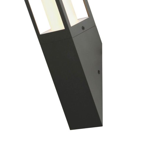 Настенный светильник Later 3036-1W Favourite уличный IP65 чёрный 1 лампа, плафон прозрачный в стиле современный GU10 фото 3