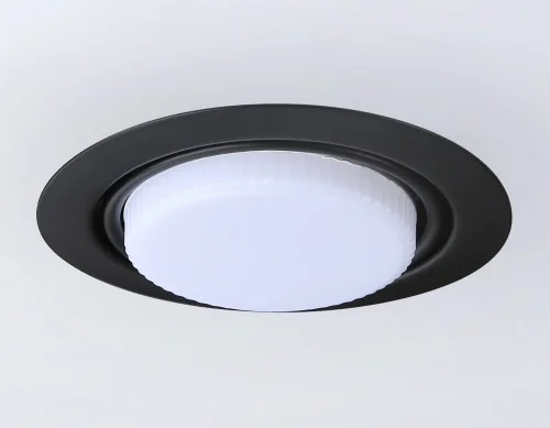 Светильник точечный G10123 Ambrella light чёрный 1 лампа, основание чёрное в стиле хай-тек современный  фото 4