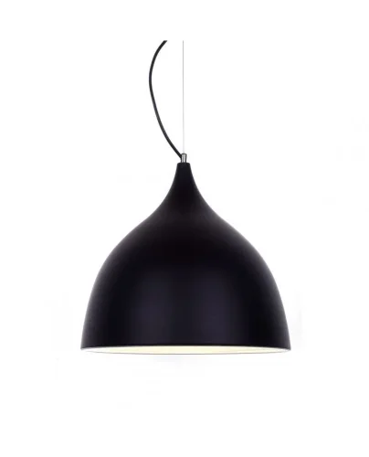 Светильник подвесной Vittorio LDP 7520 BK MAT Lumina Deco чёрный на 1 лампу, основание чёрное в стиле современный 
