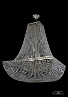 Люстра потолочная хрустальная 19112/H2/90IV GW Bohemia Ivele Crystal прозрачная на 26 ламп, основание золотое в стиле классика sp
