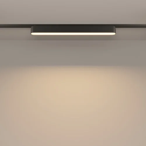 Трековый светильник LED Magnetic track system Radity TR080-1-18W3K-B Maytoni чёрный для шинопроводов серии Magnetic track system Radity чёрный фото 12