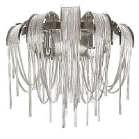 Бра Volver 10404W/C SN LOFT IT никель на 2 лампы, основание никель в стиле арт-деко цепочки