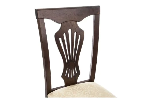 Cтул Арфа каппучино 1587 Woodville, /ткань, ножки/массив гевеи дерево/коричневый капучино, размеры - ****420*470 фото 3 Cтул Арфа каппучино 1587 Woodville, /ткань, ножки/массив гевеи дерево/коричневый капучино, размеры - ****420*470 фото 3