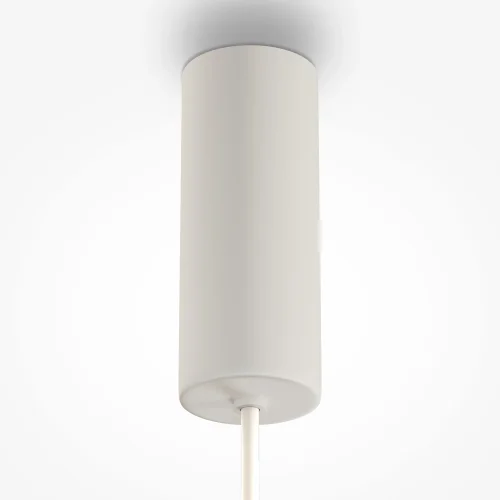 Светильник подвесной LED Gerhard MOD189PL-L18W3K1 Maytoni белый 1 лампа, основание белое в стиле хай-тек современный  фото 4