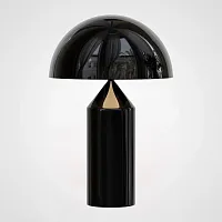 Настольная лампа Atollo Table Lamp 73669-22 ImperiumLoft чёрная на 1 лампу, основание чёрное металл в стиле современный американский 