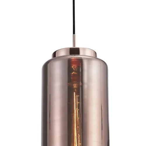 Светильник подвесной лофт JARRAS 6196 Mantra прозрачный медь 1 лампа, основание медь в стиле лофт выдувное фото 5