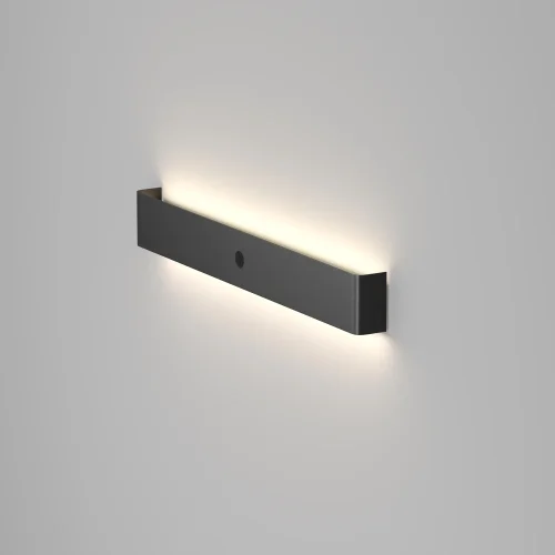 Бра LED Bracket MOD492WL-L12BK Maytoni чёрный на 1 лампу, основание чёрное в стиле современный отражённый свет фото 4